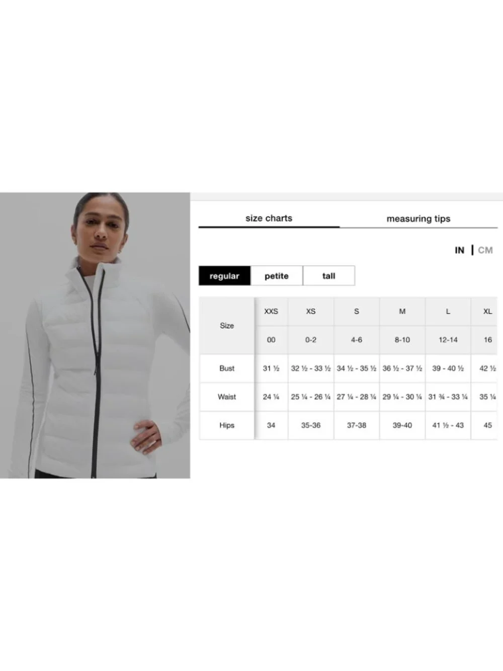 New Athleta S Inlet Apex VEST  2.0 Bright White Small Regular Primaloft